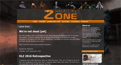 Desktop Screenshot of halflifezone.com